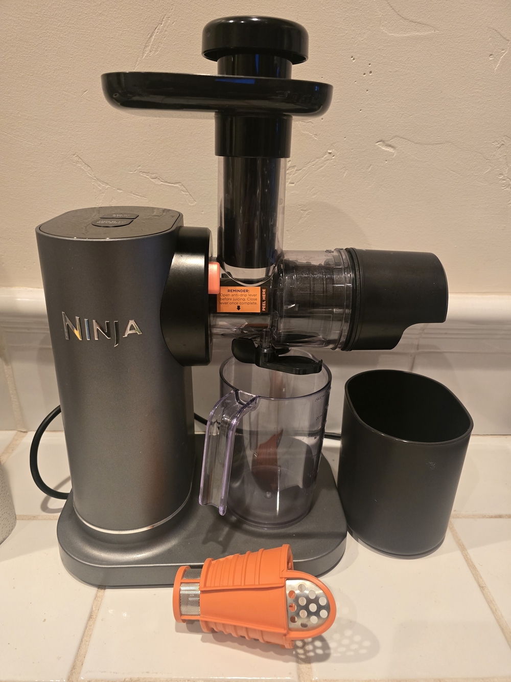 Ninja Never Clog Cold Press Juicer